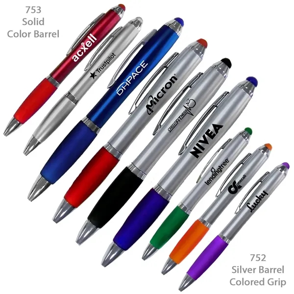 Capriano Popular Smartphone Stylus Tip Ballpoint Pen - Capriano Popular Smartphone Stylus Tip Ballpoint Pen - Image 0 of 14