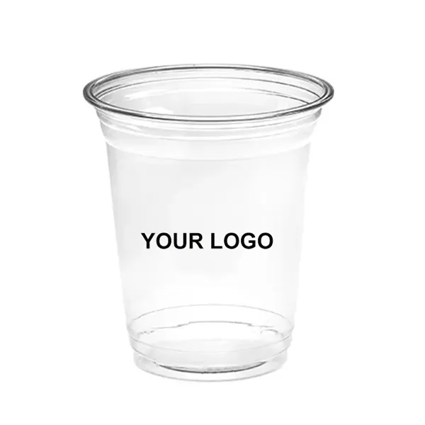 12 oz Disposable Clear Plastic Cups with Lids - 12 oz Disposable Clear Plastic Cups with Lids - Image 1 of 4