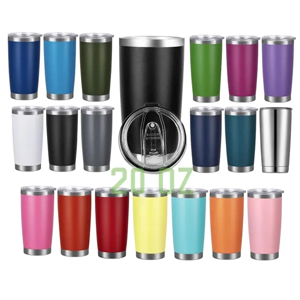 Double Wall Vacuum Insulated Travel Mug - Double Wall Vacuum Insulated Travel Mug - Image 1 of 3