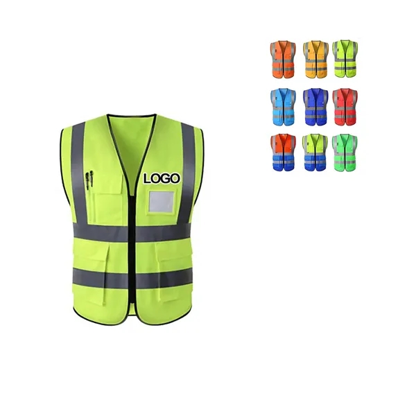 Reflective Safety Vest - Reflective Safety Vest - Image 0 of 2
