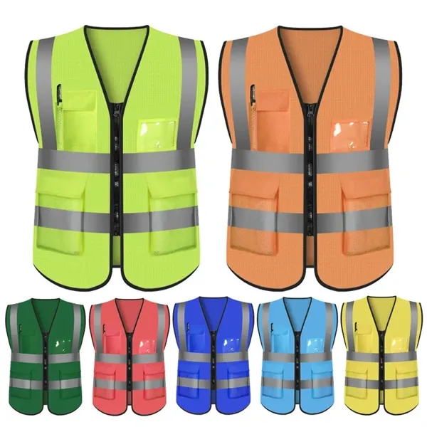 Reflective Safety Vest - Reflective Safety Vest - Image 2 of 2