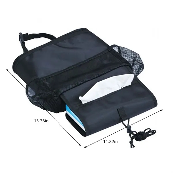 Multi-Pocket Travel Storage Bag Car Seat Back Organizer - Multi-Pocket Travel Storage Bag Car Seat Back Organizer - Image 1 of 4