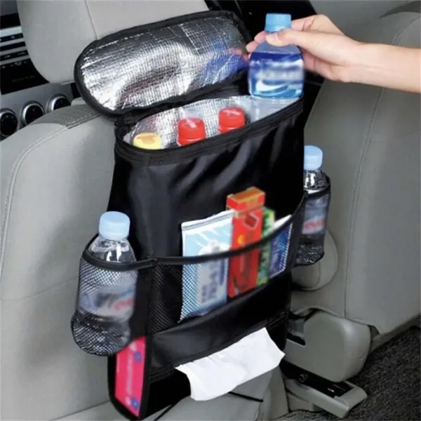 Multi-Pocket Travel Storage Bag Car Seat Back Organizer - Multi-Pocket Travel Storage Bag Car Seat Back Organizer - Image 4 of 4