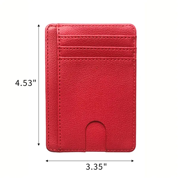 RFID Blocking Smart Slim PU Wallet - RFID Blocking Smart Slim PU Wallet - Image 1 of 5