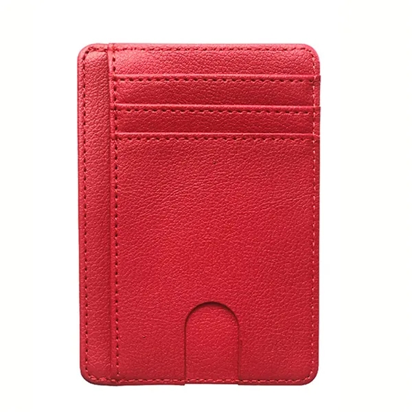 RFID Blocking Smart Slim PU Wallet - RFID Blocking Smart Slim PU Wallet - Image 2 of 5