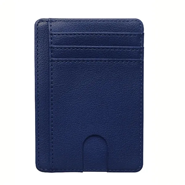 RFID Blocking Smart Slim PU Wallet - RFID Blocking Smart Slim PU Wallet - Image 4 of 5