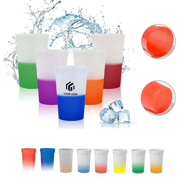 Large Durable Outdoor Party Stadium Color Changing Cup - Large Durable Outdoor Party Stadium Color Changing Cup - Image 0 of 4