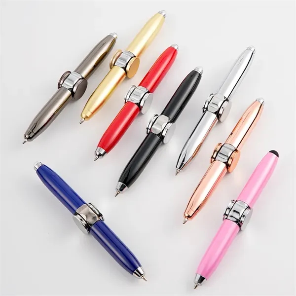 Stress Reducer Writing Tool Spinning Fidget Ballpoint Pen - Stress Reducer Writing Tool Spinning Fidget Ballpoint Pen - Image 8 of 8