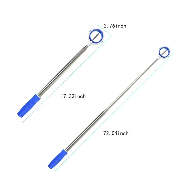 Versatile portable telescopic spring golf ball retriever - Versatile portable telescopic spring golf ball retriever - Image 1 of 4