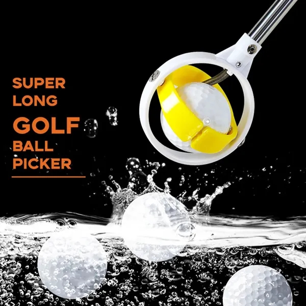 Versatile portable telescopic spring golf ball retriever - Versatile portable telescopic spring golf ball retriever - Image 2 of 4