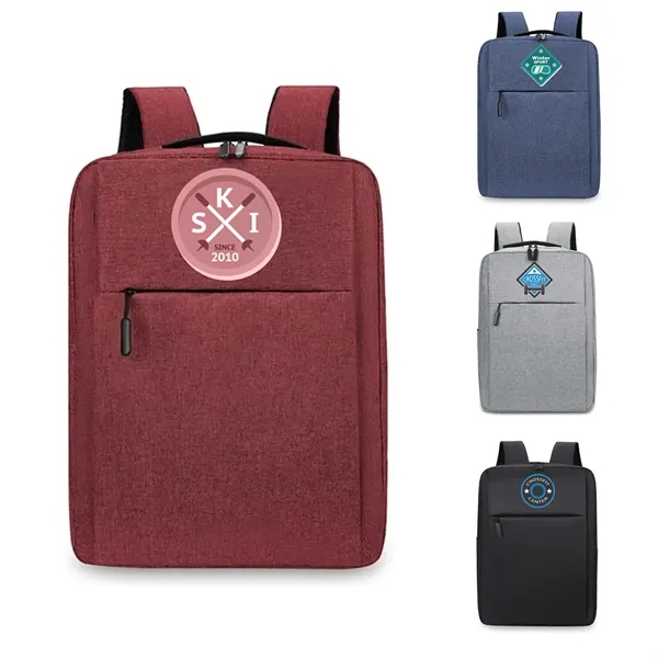 JetSet Oversized Tech Backpack- 1 Front Zipper - JetSet Oversized Tech Backpack- 1 Front Zipper - Image 0 of 5