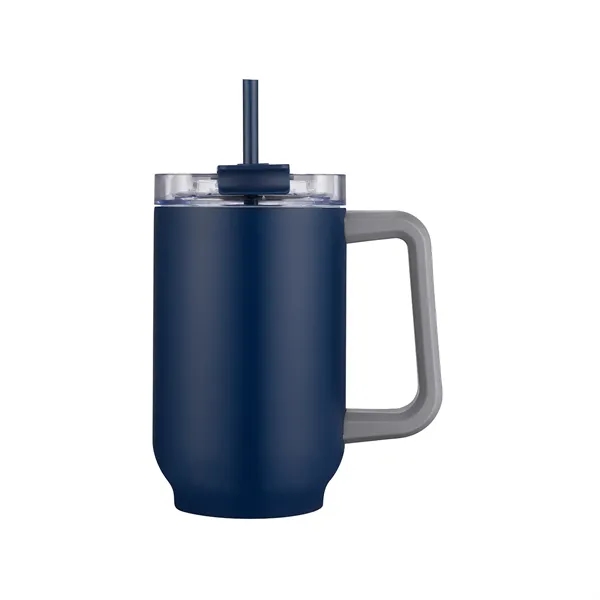 Bernard Two-in-One 21 oz Stainless Steel Travel Mug and Beve - Bernard Two-in-One 21 oz Stainless Steel Travel Mug and Beve - Image 10 of 42