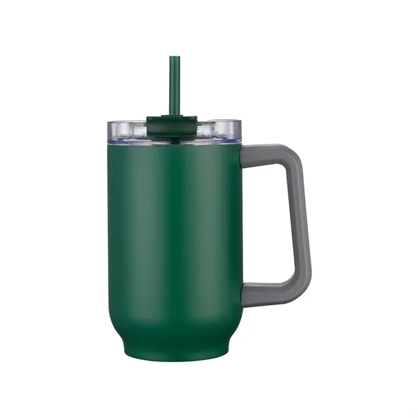 Bernard Two-in-One 21 oz Stainless Steel Travel Mug and Beve - Bernard Two-in-One 21 oz Stainless Steel Travel Mug and Beve - Image 14 of 42
