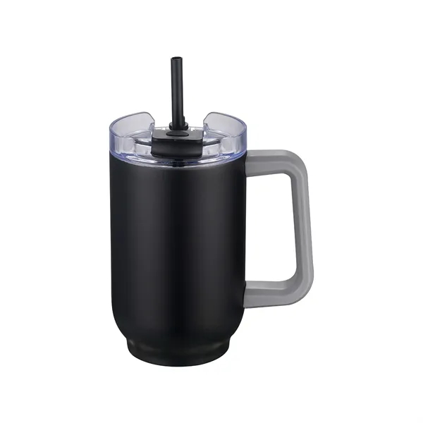 Bernard Two-in-One 21 oz Stainless Steel Travel Mug and Beve - Bernard Two-in-One 21 oz Stainless Steel Travel Mug and Beve - Image 22 of 42
