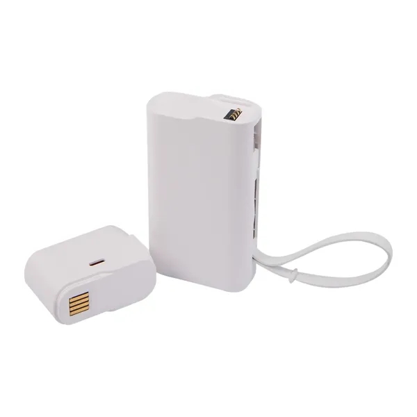 UL Listed 10,000 mAh 20W PD Power Bank with AC Plug - UL Listed 10,000 mAh 20W PD Power Bank with AC Plug - Image 7 of 7