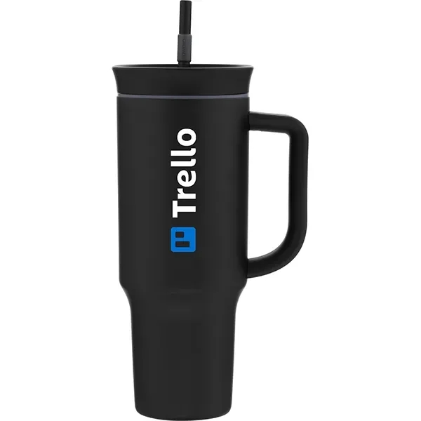 40 oz Owala Tumbler Stainless Steel Insulated Mug with Straw - 40 oz Owala Tumbler Stainless Steel Insulated Mug with Straw - Image 6 of 6