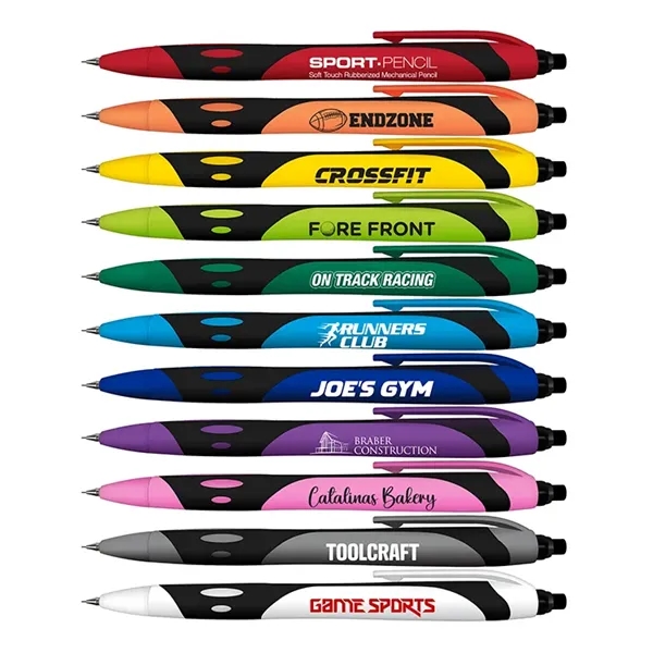 Sport Pencil With Soft Touch Rubberized Barrel & #2 HB Leads - Sport Pencil With Soft Touch Rubberized Barrel & #2 HB Leads - Image 0 of 11