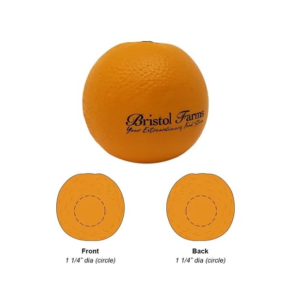 Orange Stress Ball - Orange Stress Ball - Image 4 of 4