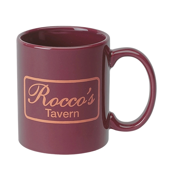 11 oz. Colored C-Handle Mug - 11 oz. Colored C-Handle Mug - Image 2 of 5