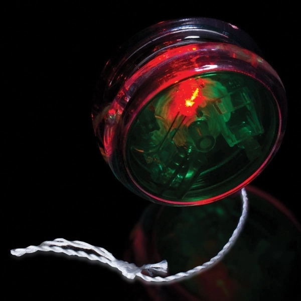 2 3/8" Light Up Red LED Glow Yo-Yo - 2 3/8" Light Up Red LED Glow Yo-Yo - Image 6 of 8