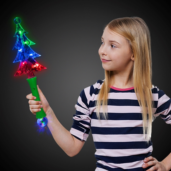 LED Christmas Tree Wand - LED Christmas Tree Wand - Image 0 of 6