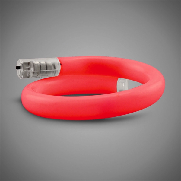 11" Coil Tube Bracelets w/Flashing LED Lights - 11" Coil Tube Bracelets w/Flashing LED Lights - Image 7 of 17