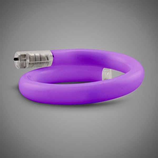 11" Coil Tube Bracelets w/Flashing LED Lights - 11" Coil Tube Bracelets w/Flashing LED Lights - Image 13 of 17