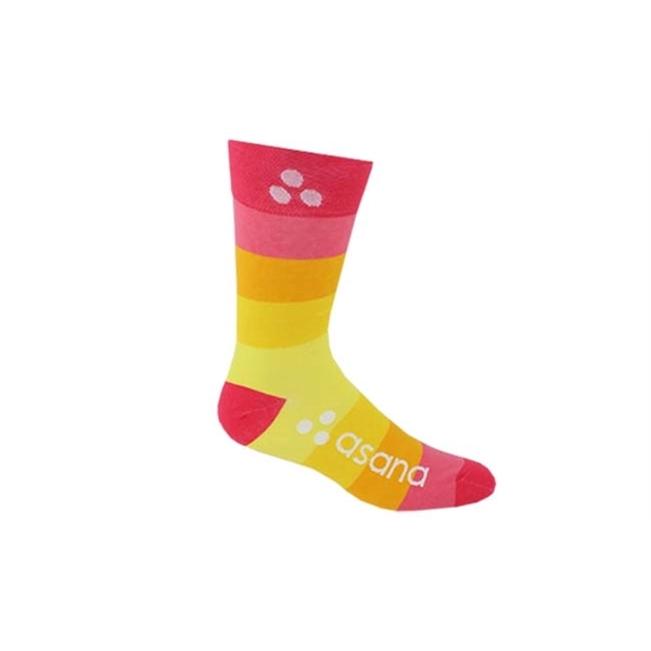 Pantone Matched Jacquard Dress Socks - Pantone Matched Jacquard Dress Socks - Image 1 of 8