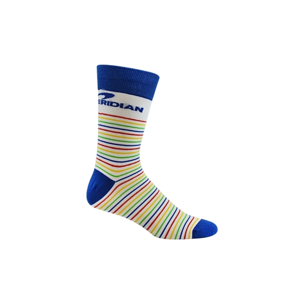 Pantone Matched Jacquard Dress Socks - Pantone Matched Jacquard Dress Socks - Image 5 of 8