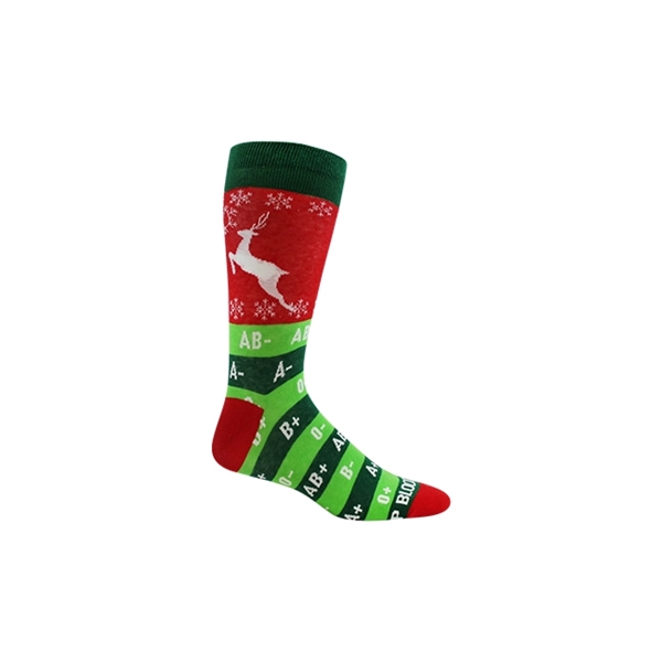 Pantone Matched Jacquard Dress Socks - Pantone Matched Jacquard Dress Socks - Image 6 of 8