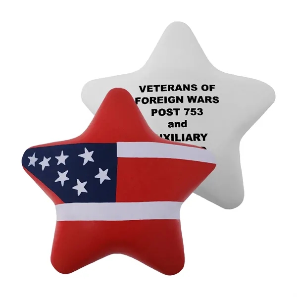 Patriotic Star Stress Ball - Patriotic Star Stress Ball - Image 0 of 4