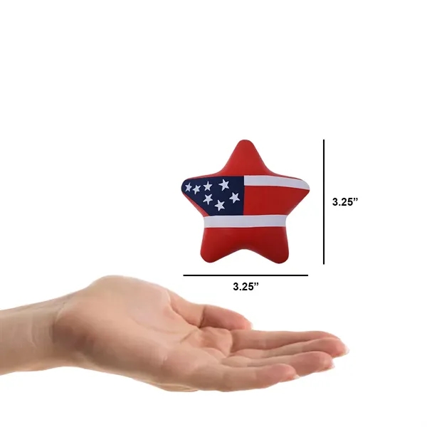 Patriotic Star Stress Ball - Patriotic Star Stress Ball - Image 3 of 4
