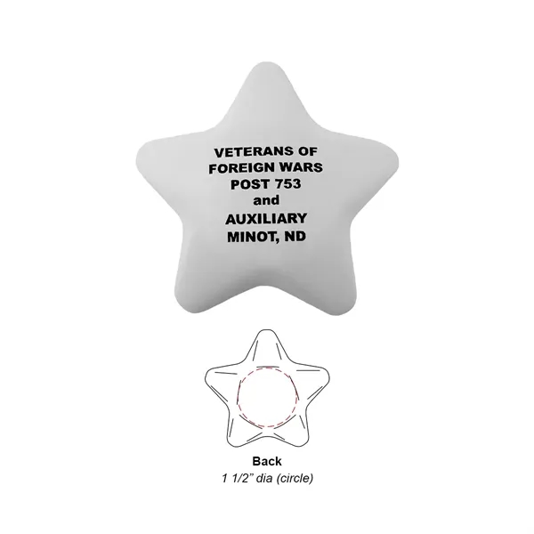 Patriotic Star Stress Ball - Patriotic Star Stress Ball - Image 4 of 4