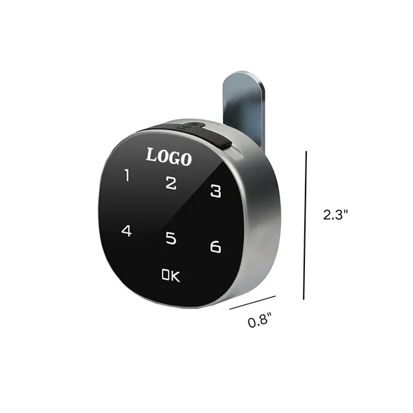 8-digit combination lock for cabinet door - 8-digit combination lock for cabinet door - Image 1 of 3