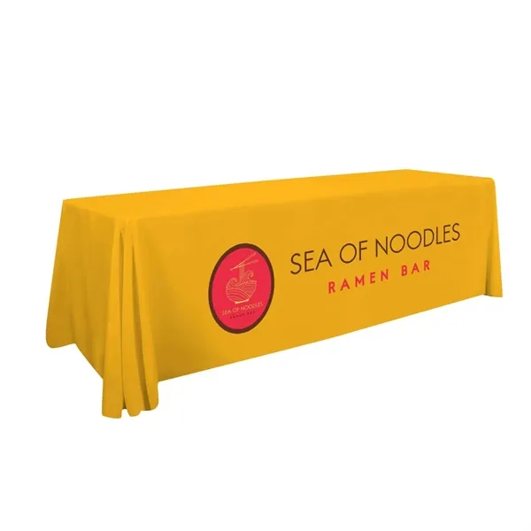 8' Standard Table Throw (Full-Color Front Only) - 8' Standard Table Throw (Full-Color Front Only) - Image 0 of 2