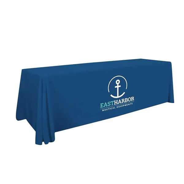 8' Stain-Resistant 4-Sided Throw (One Imprint Location) - 8' Stain-Resistant 4-Sided Throw (One Imprint Location) - Image 0 of 3