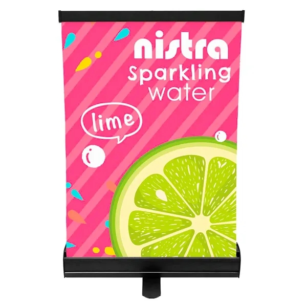 18" Economy Tabletop Retractor Kit (No-Curl Opaque Fabric) - 18" Economy Tabletop Retractor Kit (No-Curl Opaque Fabric) - Image 1 of 5