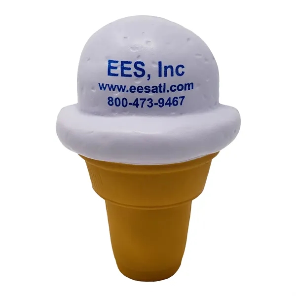 Ice Cream Cone Stress Ball - Ice Cream Cone Stress Ball - Image 0 of 2