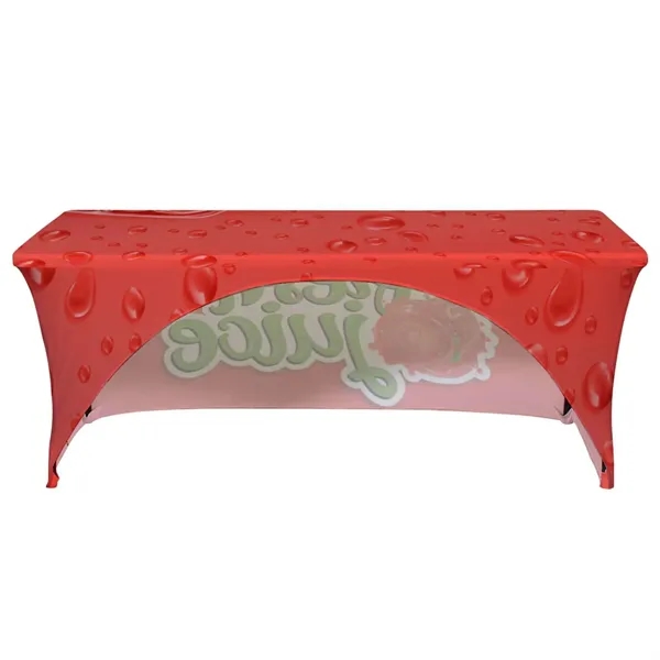 6' UltraFit Curve Table Throw (Full-Color Full Bleed) - 6' UltraFit Curve Table Throw (Full-Color Full Bleed) - Image 1 of 4