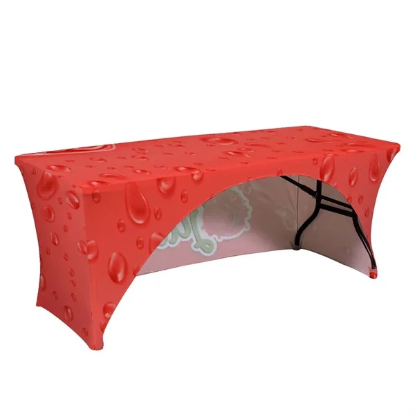 6' UltraFit Curve Table Throw (Full-Color Full Bleed) - 6' UltraFit Curve Table Throw (Full-Color Full Bleed) - Image 4 of 4