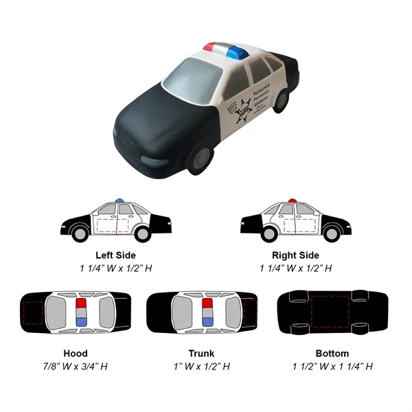 Police Car Stress Ball - Police Car Stress Ball - Image 4 of 4