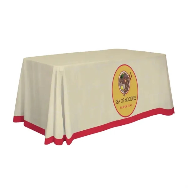 Custom 4' Standard Table Throw (Full-Color Full-Bleed)