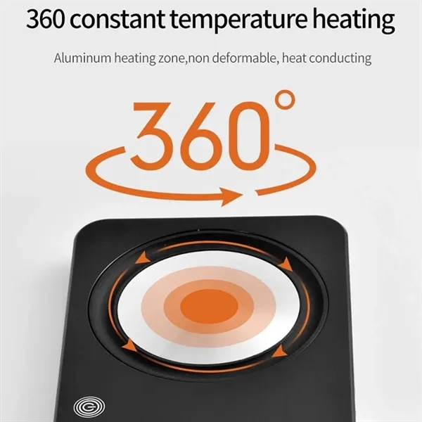 2-in-1 Coffee Warmer Wireless Phone Fast Charger - 2-in-1 Coffee Warmer Wireless Phone Fast Charger - Image 3 of 3