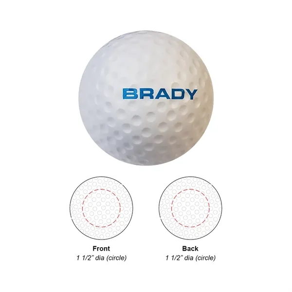 Golf Ball Stress Reliever - Golf Ball Stress Reliever - Image 3 of 3