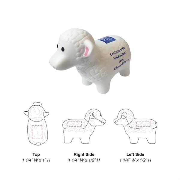 Sheep Stress Ball - Sheep Stress Ball - Image 4 of 4