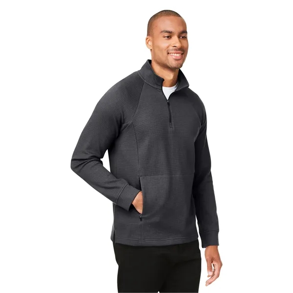 North End Men's Rhythm Waffle Pullover - North End Men's Rhythm Waffle Pullover - Image 1 of 15