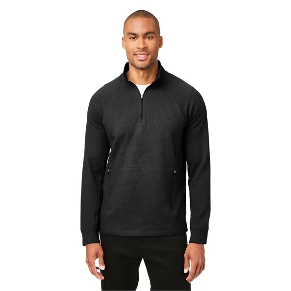 North End Men's Rhythm Waffle Pullover - North End Men's Rhythm Waffle Pullover - Image 4 of 15