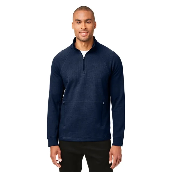 North End Men's Rhythm Waffle Pullover - North End Men's Rhythm Waffle Pullover - Image 7 of 15