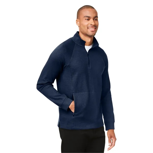 North End Men's Rhythm Waffle Pullover - North End Men's Rhythm Waffle Pullover - Image 8 of 15