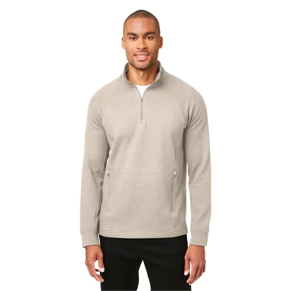 North End Men's Rhythm Waffle Pullover - North End Men's Rhythm Waffle Pullover - Image 10 of 15
